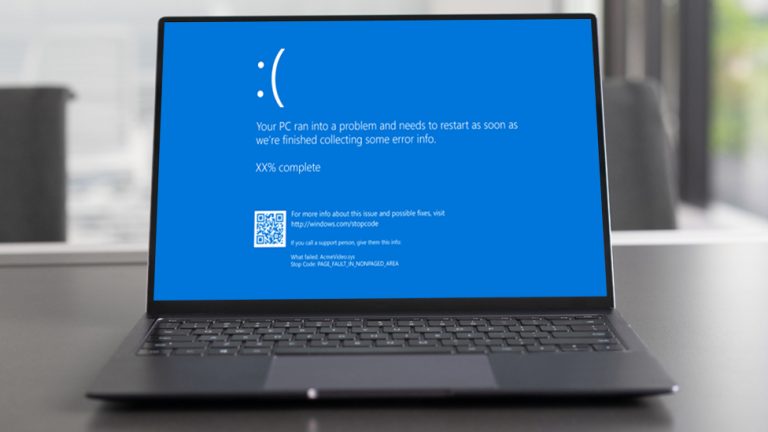 Blue Screen Error